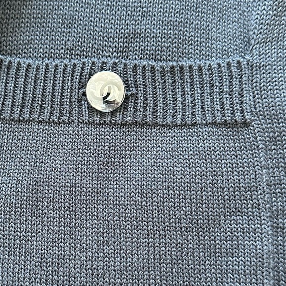 CHANEL women black sweater dress size 44FR or XXL Authentic Retail 2800$ - Picture 9 of 15